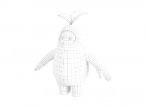 Character113 Leaf Monster 3D Model