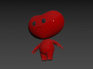 Character114 Heart Character Modello 3D
