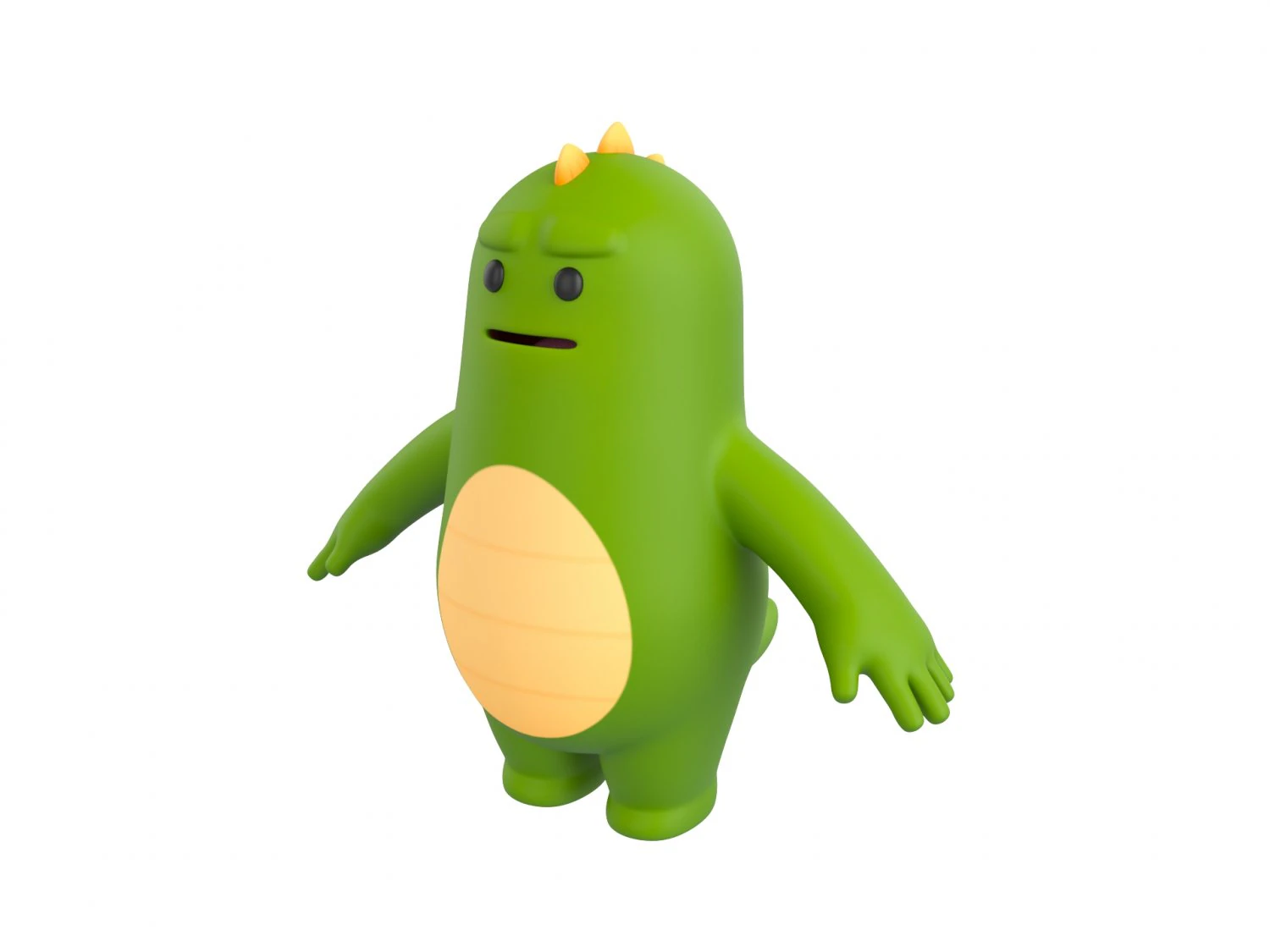 Character115 Monster 3D Model .c4d .max .obj .3ds .fbx .stl .blend