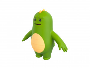 Character115 Monster 3D 모델
