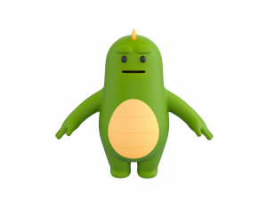Character115 Monster 3D 모델