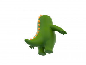 Character115 Monster 3D 모델