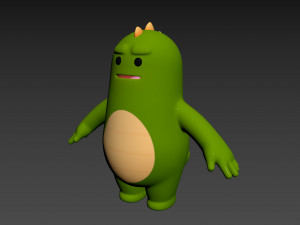 Character115 Monster 3D 모델