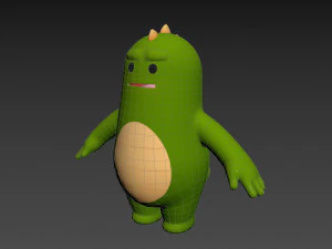 Character115 Monster 3D Model