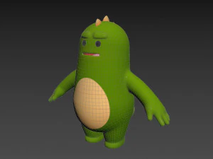 Character115 Monster 3D Model