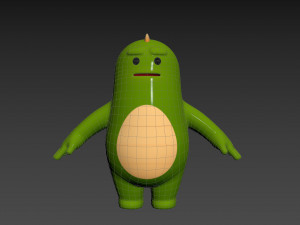 Character115 Monster 3D 모델