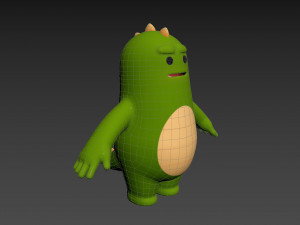 Character115 Monster 3D 모델