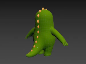 Character115 Monster 3D Model