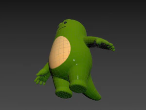 Character115 Monster 3D Model