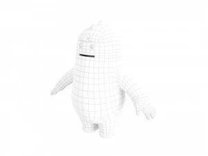 Character115 Monster 3D Model
