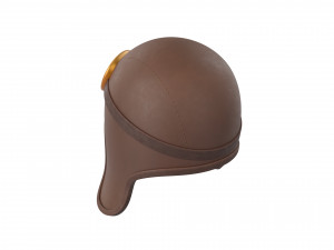 Prop011 Aviator Hat Modello 3D