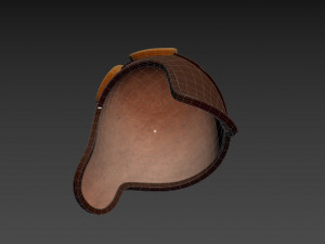Prop011 Aviator Hat Modello 3D