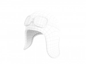 Prop011 Aviator Hat Modello 3D