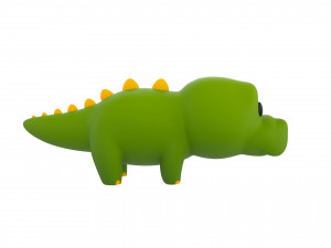 Character116 Crocodile 3D 模型
