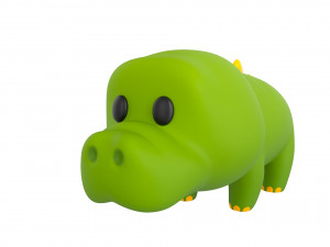 Character116 Crocodile 3D 模型