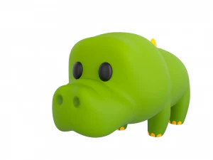 Character116 Crocodile 3D Model