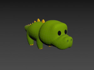 Character116 Crocodile 3D 模型