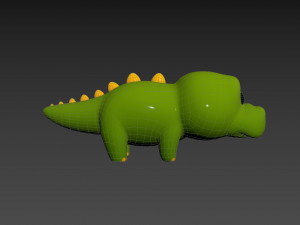 Character116 Crocodile 3D 模型
