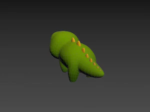 Character116 Crocodile 3D Model