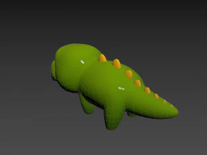 Character116 Crocodile 3D Model