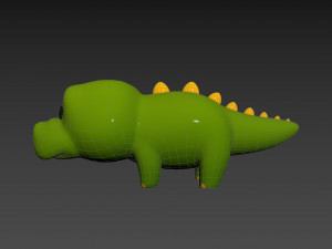 Character116 Crocodile 3D 模型