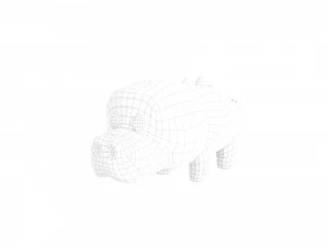 Character116 Crocodile 3D Model