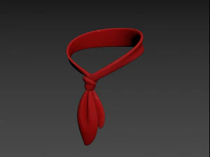 Prop013 दुपट्टा 3D मॉडल