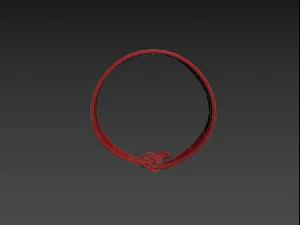 Prop013 दुपट्टा 3D मॉडल