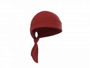 Prop014 Bandana Hat Modèle 3D