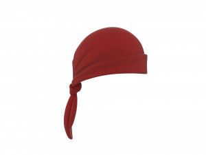 Prop014 Bandana Hat Modèle 3D