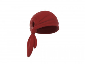 Prop014 Bandana Hat Modèle 3D