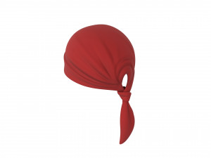 Prop014 Bandana Hat Modèle 3D