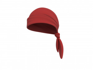 Prop014 Bandana Hat Modèle 3D