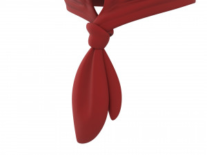 Prop014 Bandana Hat Modèle 3D