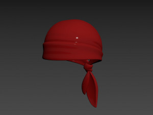 Prop014 Bandana Hat Modèle 3D