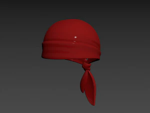 Prop014 Bandana Hat 3D Model