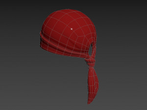 Prop014 Bandana Hat Modèle 3D