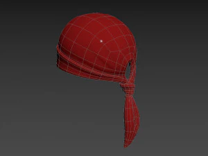 Prop014 Bandana Hat 3D Model