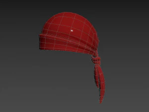 Prop014 Bandana Hat 3D Model
