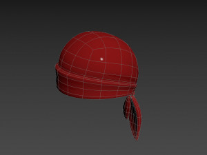 Prop014 Bandana Hat Modèle 3D
