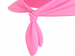 Prop016 Scarf 3D Model