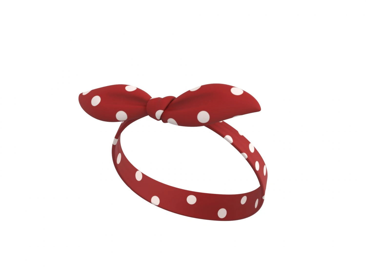 Prop017 Headband 3D Model .c4d .max .obj .3ds .fbx .stl .blend 