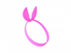 Prop021 Pink Headband Modello 3D