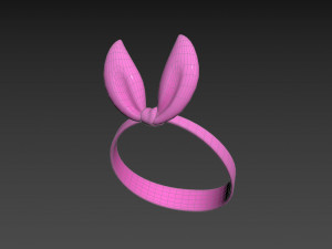 Prop021 Pink Headband Modello 3D