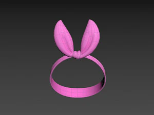 Prop021 Pink Headband 3D Model