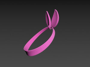 Prop021 Pink Headband Modello 3D