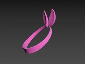 Prop021 Pink Headband 3D Model