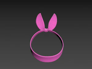 Prop021 Pink Headband 3D Model