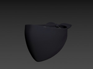 Prop022 Bandana Mask 3D 모델
