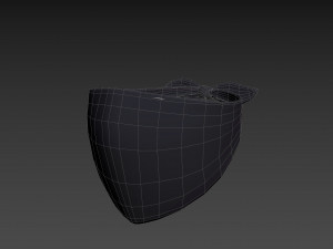 Prop022 Bandana Mask 3D 모델